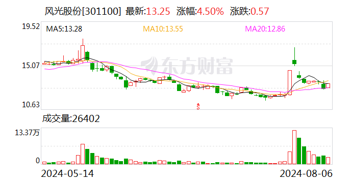 海内外市场同步拓宽 风光股份2024年上半年营业收入同比增37.03%  第1张