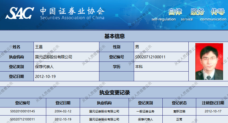 国元证券原投行总经理王晨因个人原因配合调查 曾签署12单保荐项目