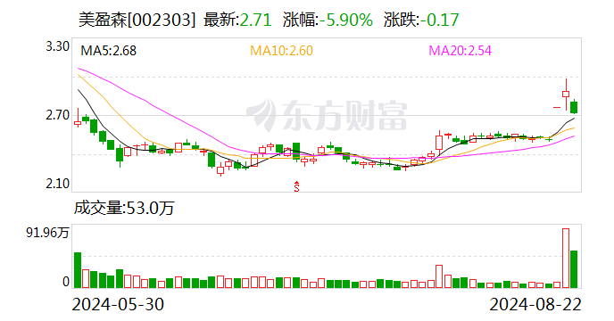 美盈森：公司投资性房地产主要为对外出租的办公楼、公寓、厂房等