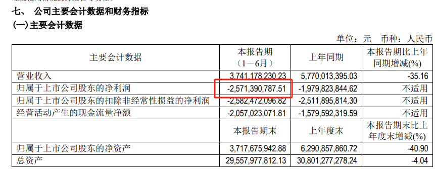 北汽蓝谷4年半亏掉超250亿！“行业太卷了”