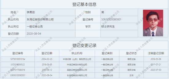 出身中信的老将镇不住场子？东海证券又有罚单！  第5张