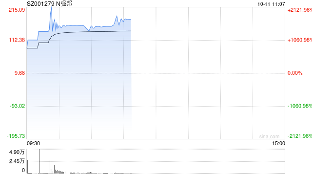 新股N强邦大涨1070% 触发临时停牌  第1张
