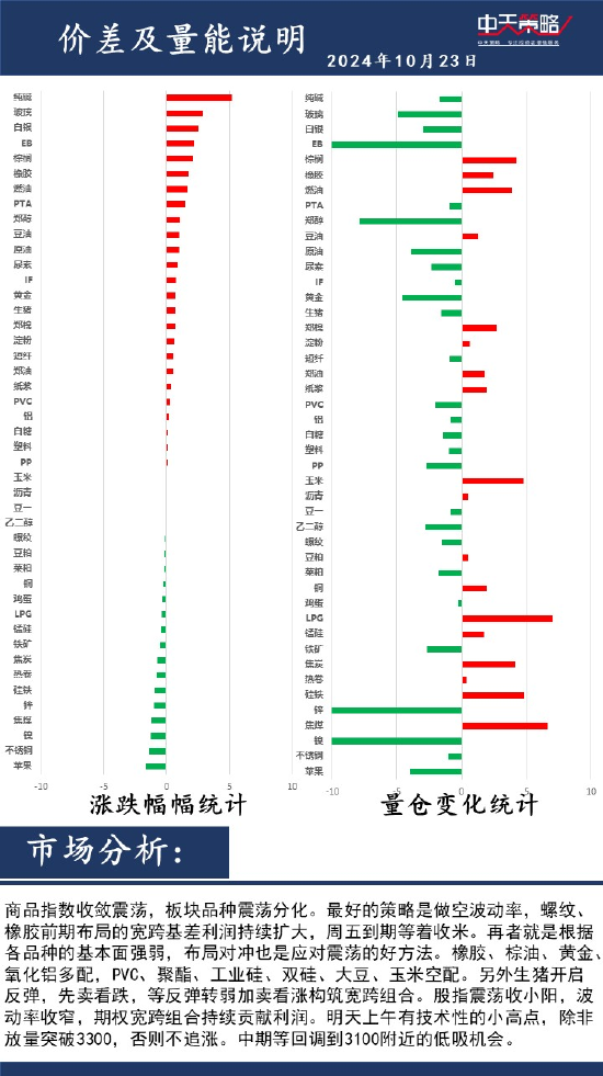 中天策略:10月23日市场分析