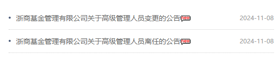 新掌门能否挽救净利见底？浙商基金“换帅”：王波离任 新任刘岩为总经理和财务负责人  第1张