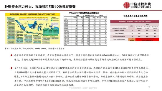 【月度策略】生物燃料前景担忧施压油脂，关注印尼棕榈油卖货情况  第11张