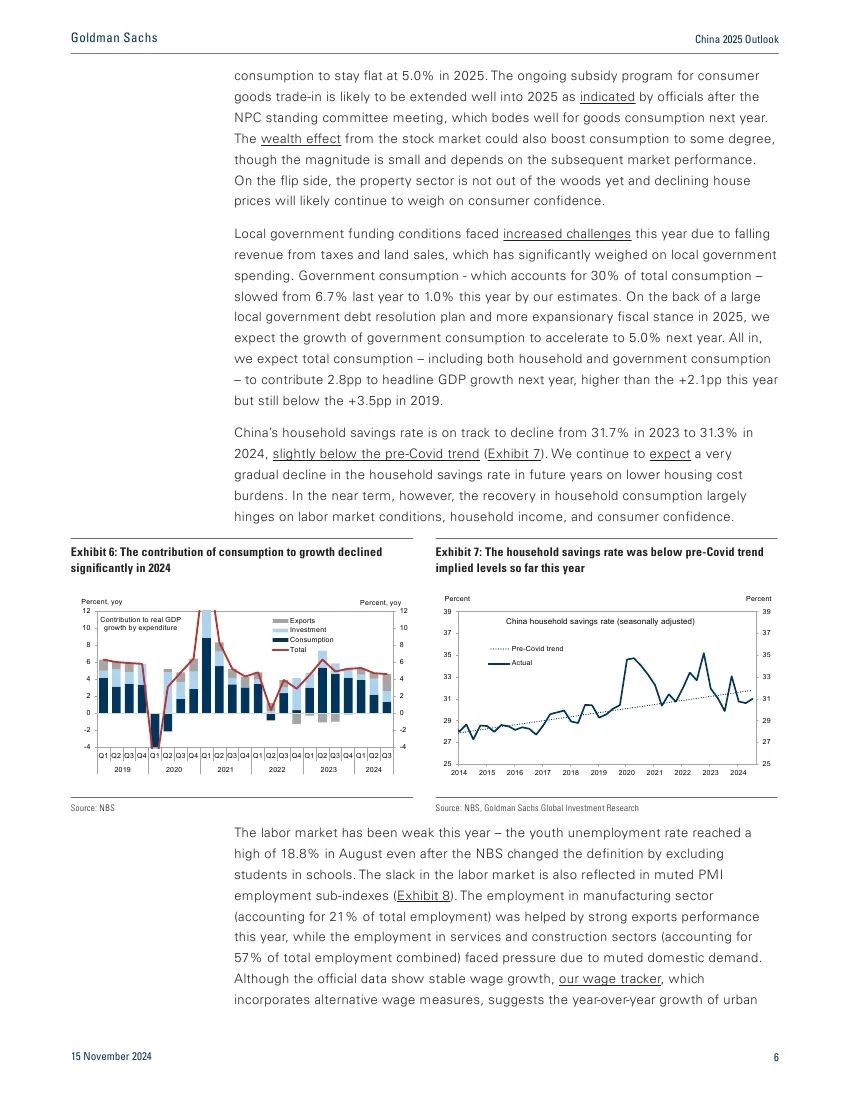 高盛：中国2025年展望-逆风而上  第19张