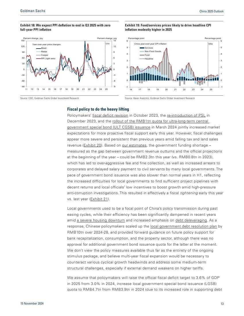 高盛：中国2025年展望-逆风而上  第26张